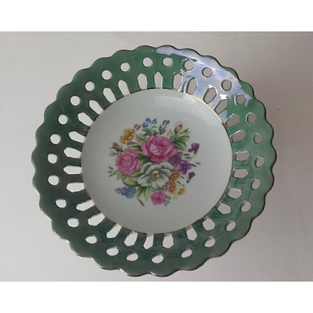 Ucago pedestal candy/trinket dish vintage